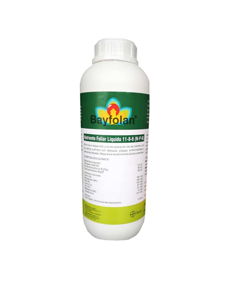 BAYFOLAN (11-8-6) X 1 LT  (Abono Foliar)