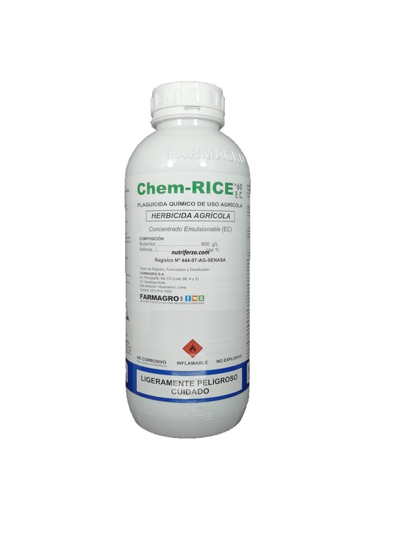 CHEM RICE 60 CE X 1 LT (Butaclor)