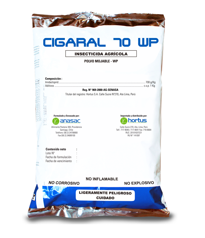 CIGARAL 70 WP X 50 GR (Imidacloprid)