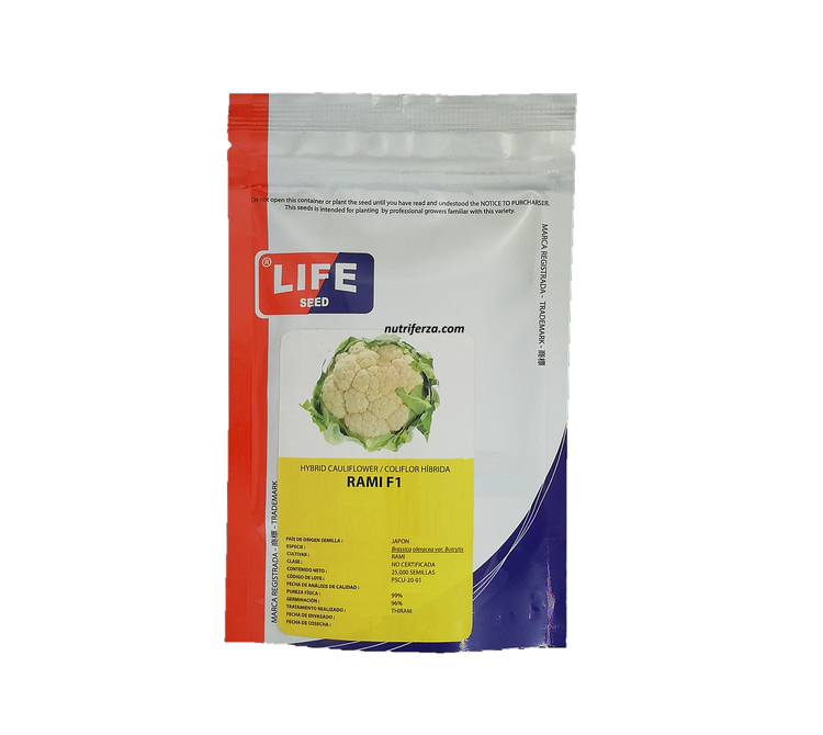 COLIFLOR RAMI SOBRE X 25 MX SEMILLA LIFE