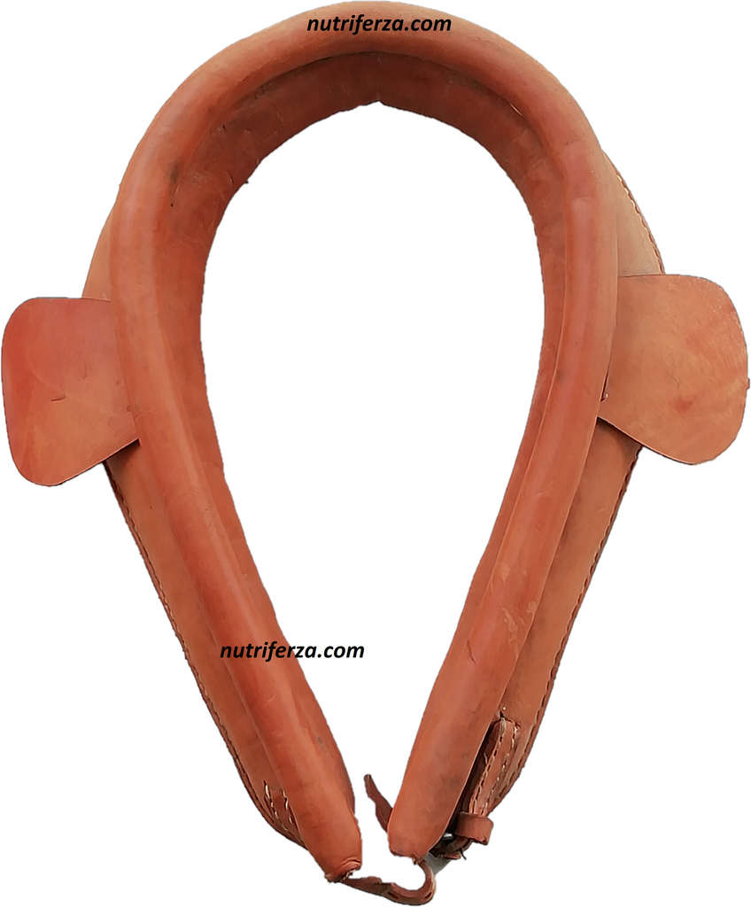 COLLARIN DE CUERO PARA CABALLO