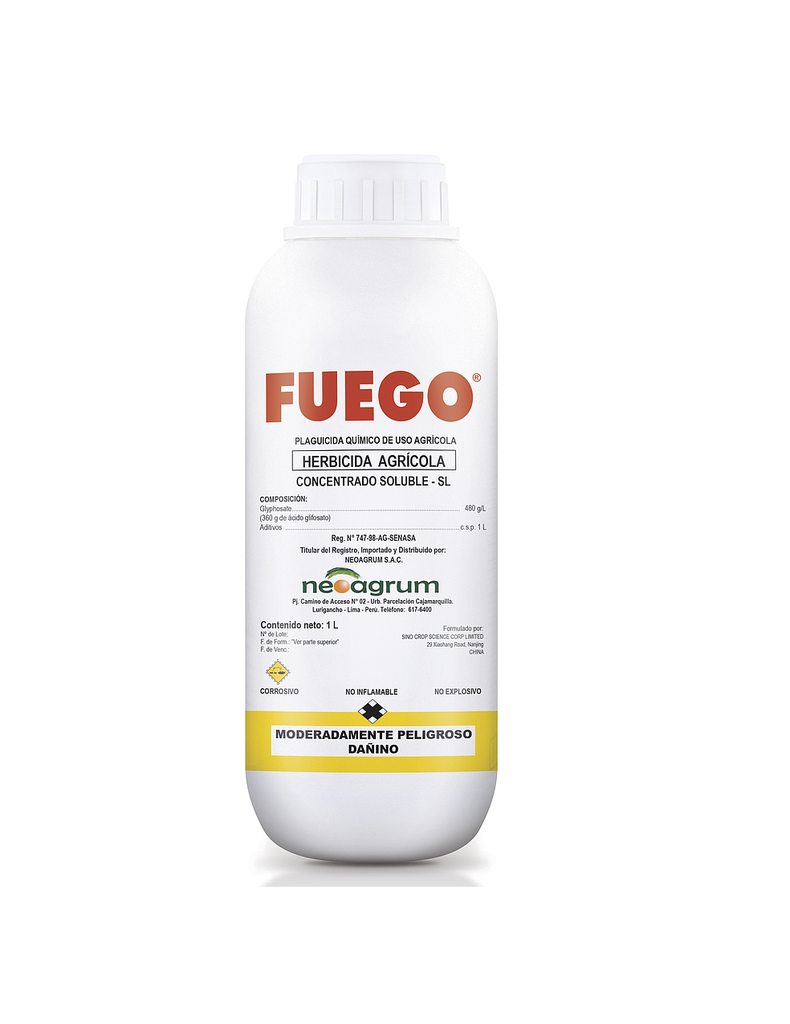 FUEGO 480SL X 1 LT  (Glifosato)