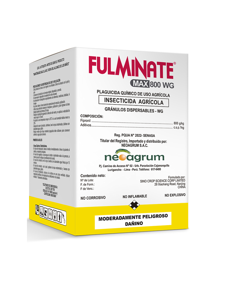 FULMINATE MAX 800 WG X 100 GR (Fipronil)