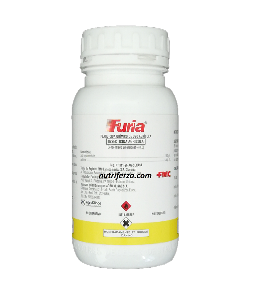 FURIA X 250 ML (Zeta-cipermetrina)