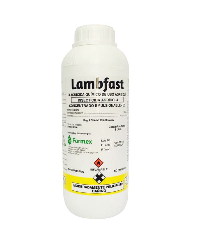 LAMBFAST 5 EC X 1 LT (Lambdacialotrina)