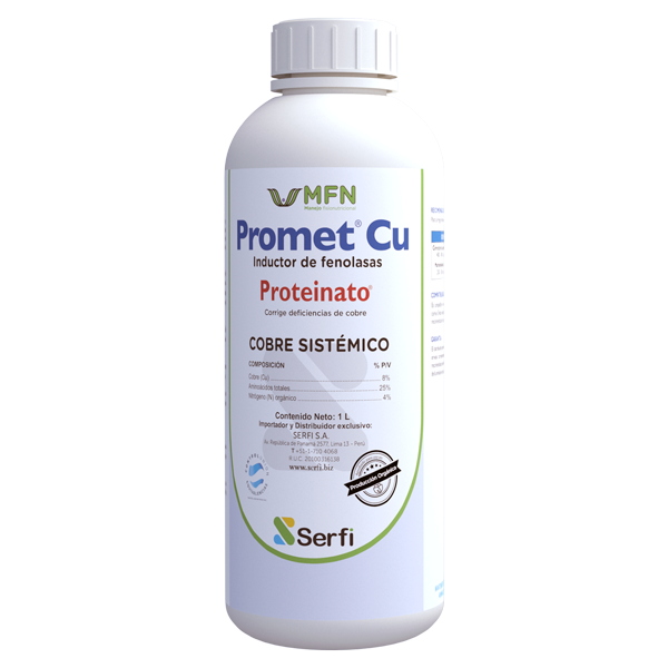 PROMET CU X 1 LT (Proteinato de Cobre)