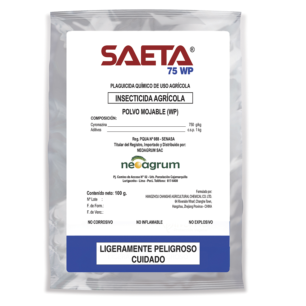 SAETA 75 WP X 100 GR (Ciromazina)