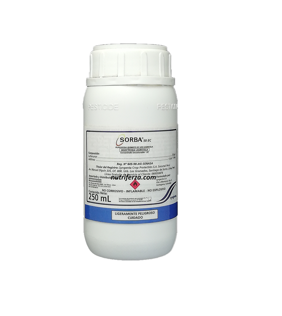 SORBA 50 EC X 250 ML (Lufenuron)