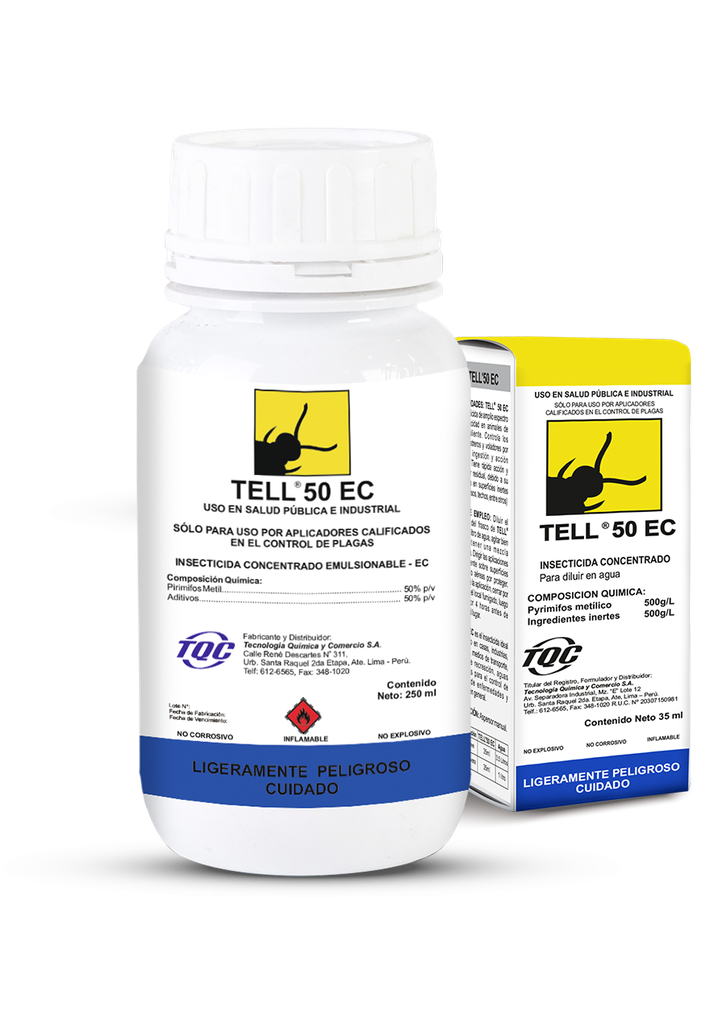 TELL 50 EC X 250 ML (Pirimifos metil)