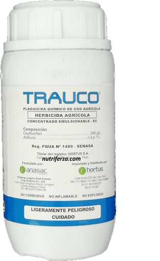 ﻿TRAUCO X 250 ML(Oxifluorfeno)﻿