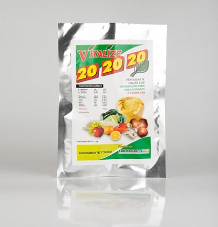 VITALIZE 20-20-20 X 1 KG (NPK. Microelementos)