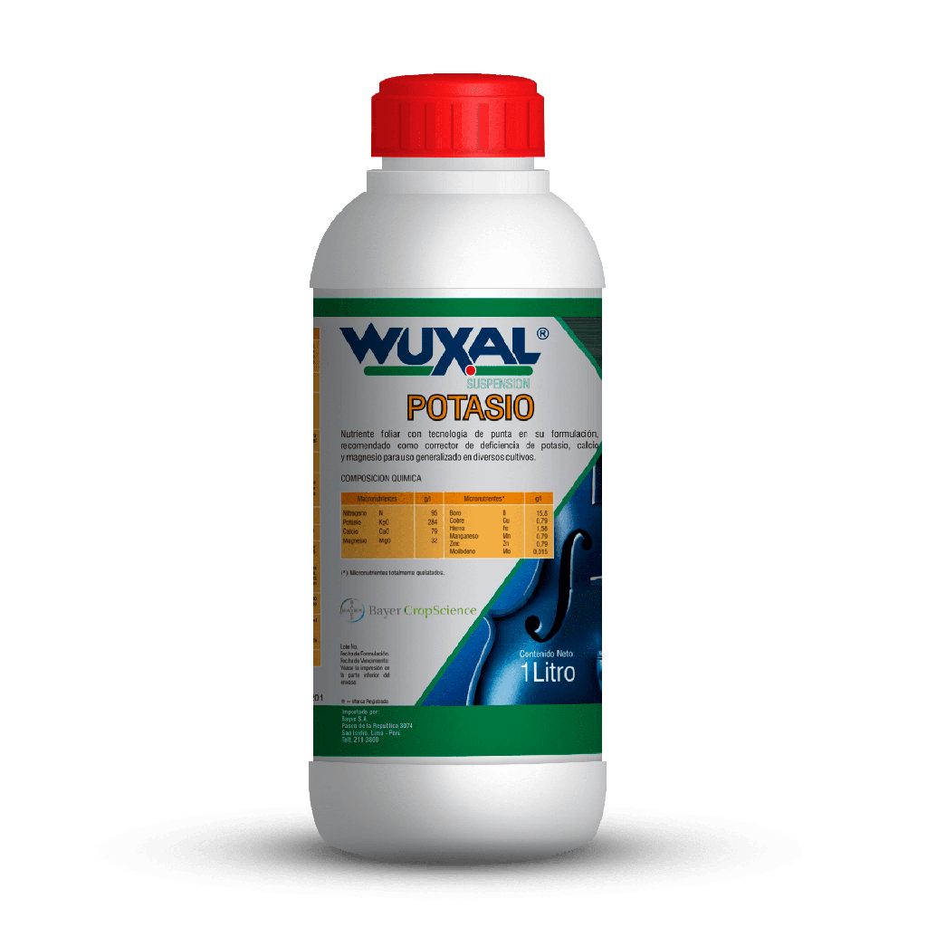 WUXAL POTASIO X 1 LT (Macro + Micronutrientes)