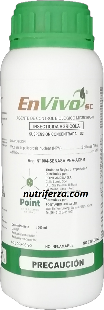 ENVIVO SC X 500 ML (Virus de la poliedrosis nuclear)