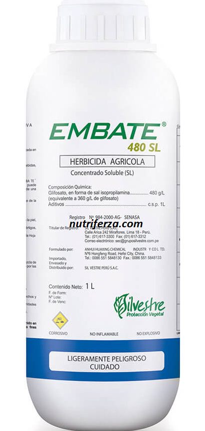 EMBATE 480 SL X 1 LT (Glifosato)