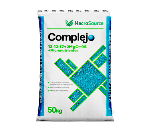 FERTILIZANTE COMPUESTO NPK COMPLEJO INTI 12-12-17 X 50 KG