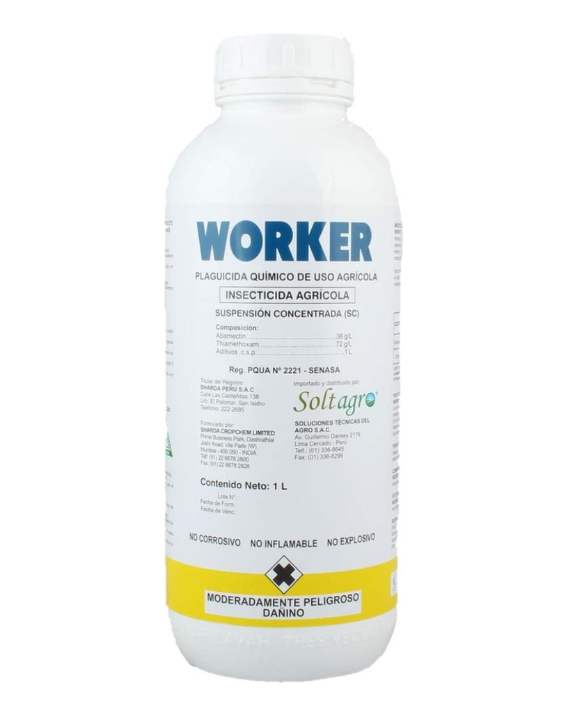 WORKER X 1 LT  (Abamectina-Thiamethoxam)