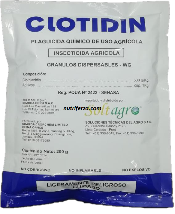 CLOTIDIN x 200 GR  (Clothianidin)