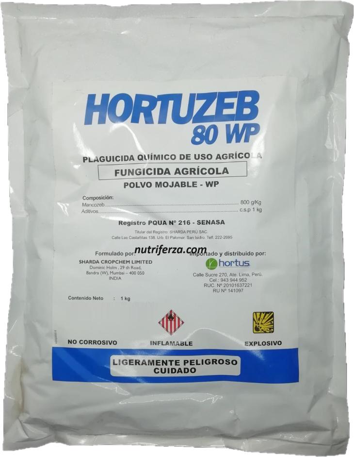 HORTUZEB 80 WP X 1 KG (Mancozeb)