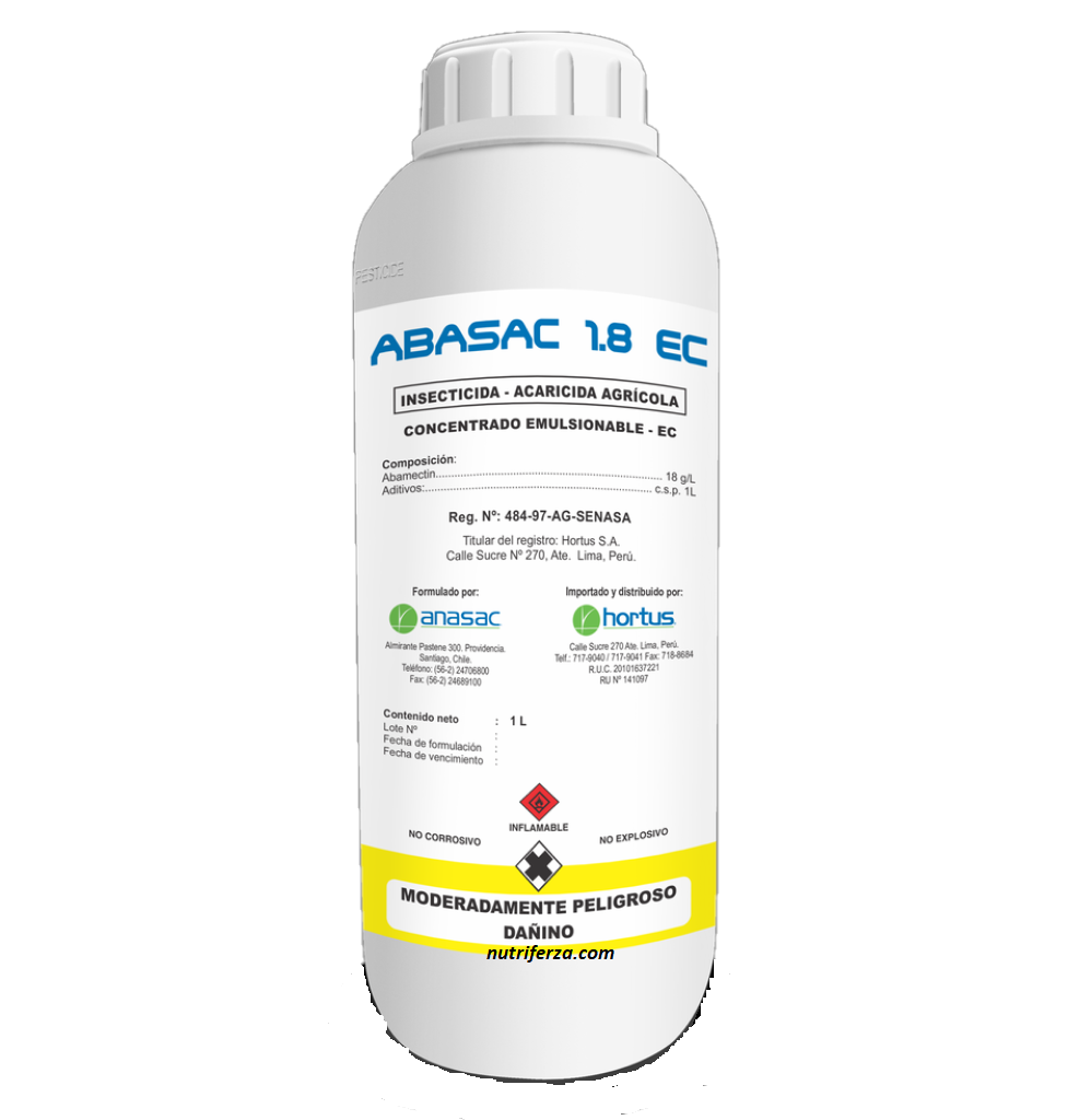 ABASAC 1.8 EC X 1 LT (abamectina)