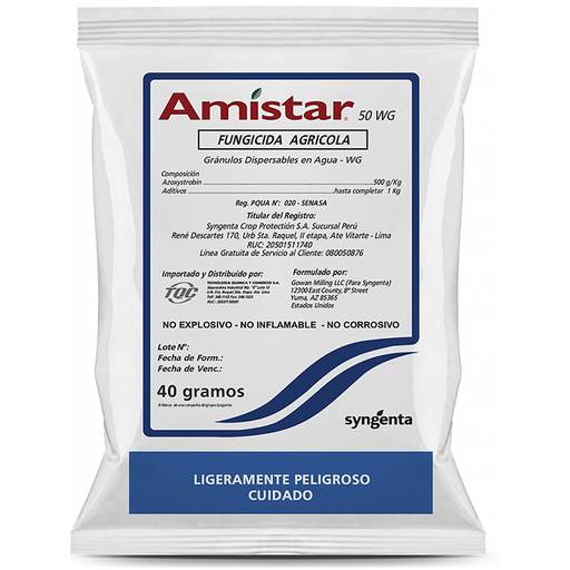 [2128] AMISTAR 50 WG X 40 GR (Azoxistrobina)