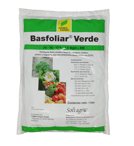 [2014] BASFOLIAR VERDE X 1 KG (Abono Foliar)