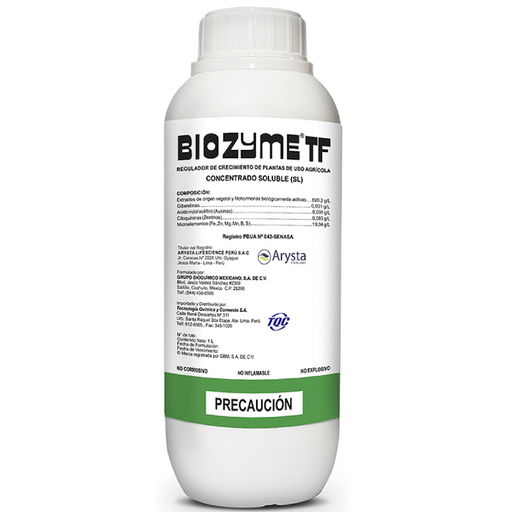 [2143] BIOZYME TF X 200 ML (A. Giberelico, Auxinas, Citoquininas)