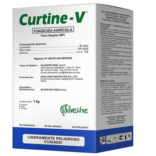 [1909] CURTINE-V X 1 KG (Cymoxanil+Mancozeb)