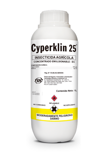 [2152] CYPERKLIN 25 E.C. X 500 ML (Cipermetrina)