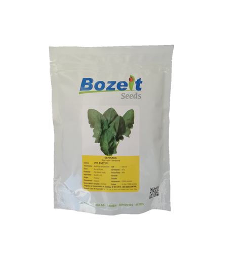 [2866] ESPINACA BOZELT X 25.000 SEM PV 1367 F1(470GR) *