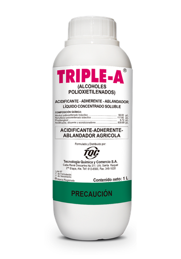 [810] TRIPLE A X 1 LT (Acidificante - Adhesivo)