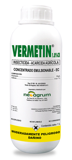 [1768] VERMETIN 1.8% CE X 1 L. (Abamectina)