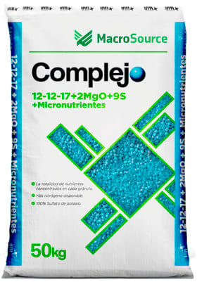 [44418] FERTILIZANTE COMPUESTO NPK COMPLEJO INTI 12-12-17 X 50 KG