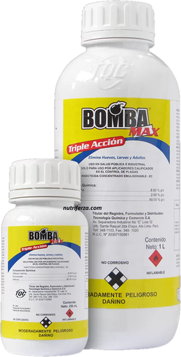 [2761] BOMBA MAX EC X 1 LT (Alfacipermetrina, Piriproxyfen)