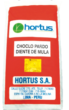 [1612] CHOCLO PARDO DIENTE DE MULA X 20 KG