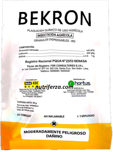 [1603] BEKRON X 100 GR (Emamectin benzoate, Lufenuron)