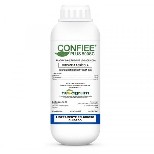 [1717] CONFIEE PLUS 500 SC X 1 LT (Azoxystrobin, Difenoconazole)