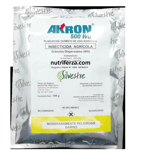 [596] AKRON 500 WG X 100 GR (Acetamiprid+Buprofezina)