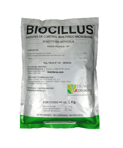 [1168] BIOCILLUS X 1 KG (Bacillus Thuringiensis-Kurstaki)